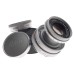 LEICA 11823 ELMAR-M 1:2.8/50mm SILVER CHROME FINISH E39 BOX CAPS HOOD PERFECT