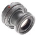 LEICA 11823 ELMAR-M 1:2.8/50mm SILVER CHROME FINISH E39 BOX CAPS HOOD PERFECT