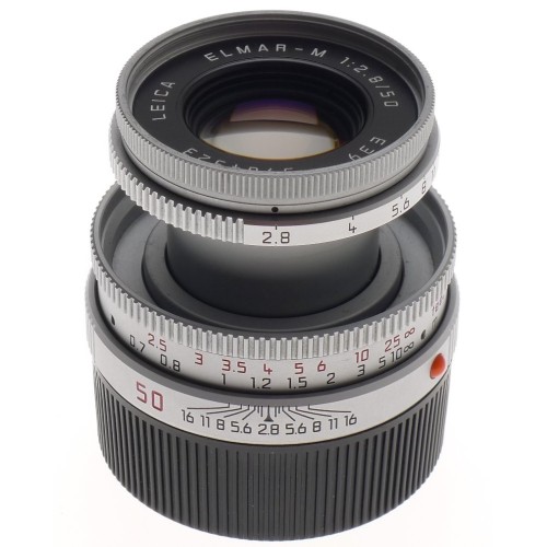 Pre-owned Leica Elmar-M 50mm f/2.8, Silver (11823) Pre-owned Leica Elmar-M 50mm f/2.8, Silver (11823)