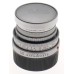 LEICA 11823 ELMAR-M 1:2.8/50mm SILVER CHROME FINISH E39 BOX CAPS HOOD PERFECT