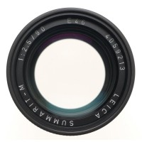 Pre-owned Leica Summarit-M 90mm f/2.5, Black