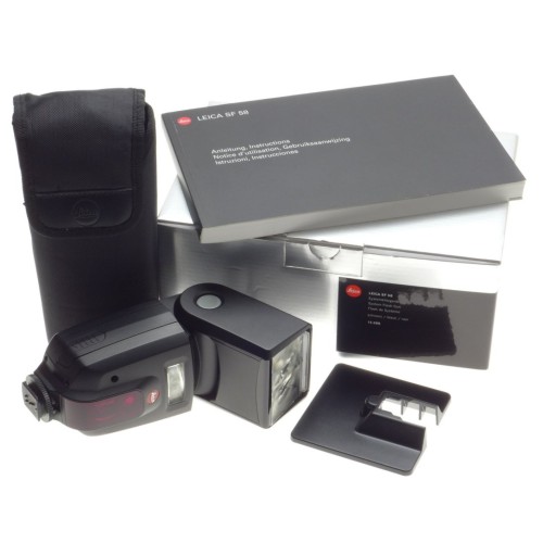 Pre-owned Leica SF 58 Flash (14488), Boxed Kit Pre-owned Leica SF 58 Flash (14488), Boxed Kit