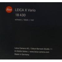 Pre-owned Leica X Vario (Typ 107) Camera, Black (18430)