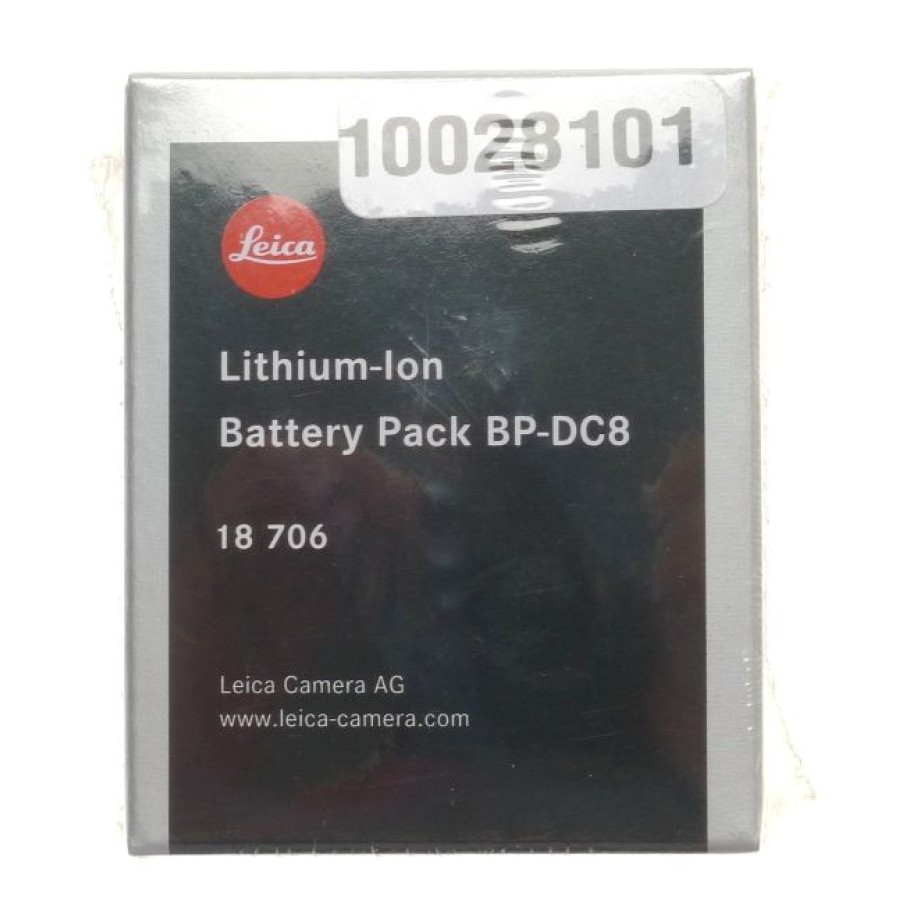 Pre-owned Leica BP-DC8 Battery (18706), Sealed