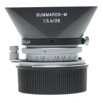 Leica Summaron-M 28 f/5.6 silver chrome finish 11695 LNIB 5.6/28