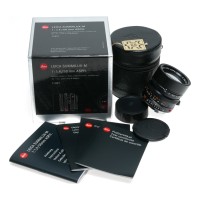 Pre-owned Leica Summilux-M 50mm f/1.4 ASPH., Black, Mint-