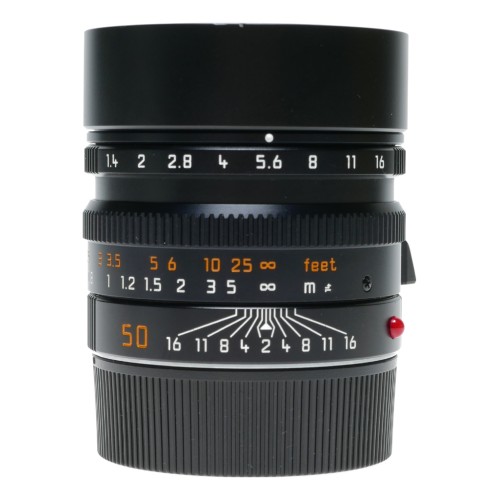 Pre-owned Leica Summilux-M 50mm f/1.4 ASPH., Black, Mint-