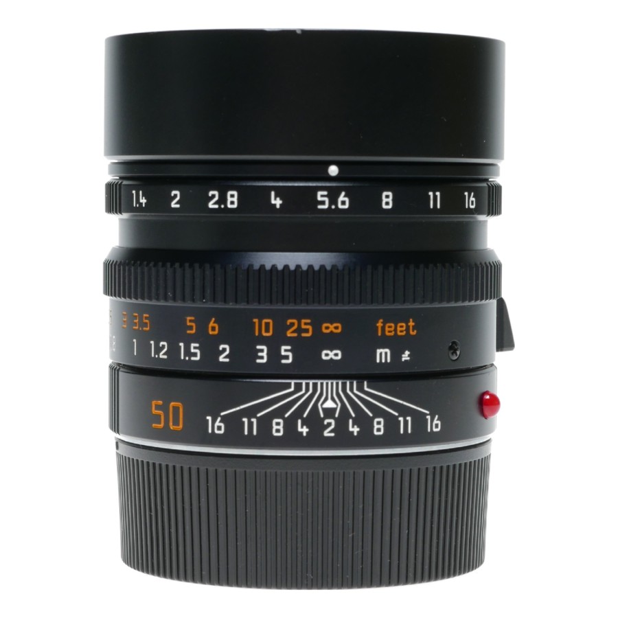 Pre-owned Leica Summilux-M 50mm f/1.4 ASPH., Black, Mint-