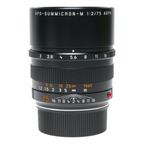 Pre-owned Leica APO-Summicron-M 75mm f/2 ASPH. (11637)