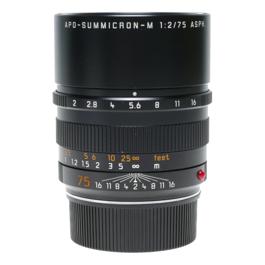 Pre-owned Leica APO-Summicron-M 75mm f/2 ASPH. (11637)