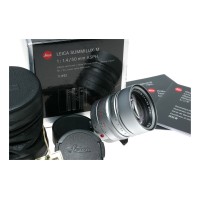 Pre-owned Leica Summilux-M 50mm f/1.4 ASPH., Silver, LNIB