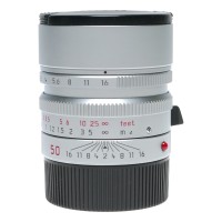 Pre-owned Leica Summilux-M 50mm f/1.4 ASPH., Silver, LNIB