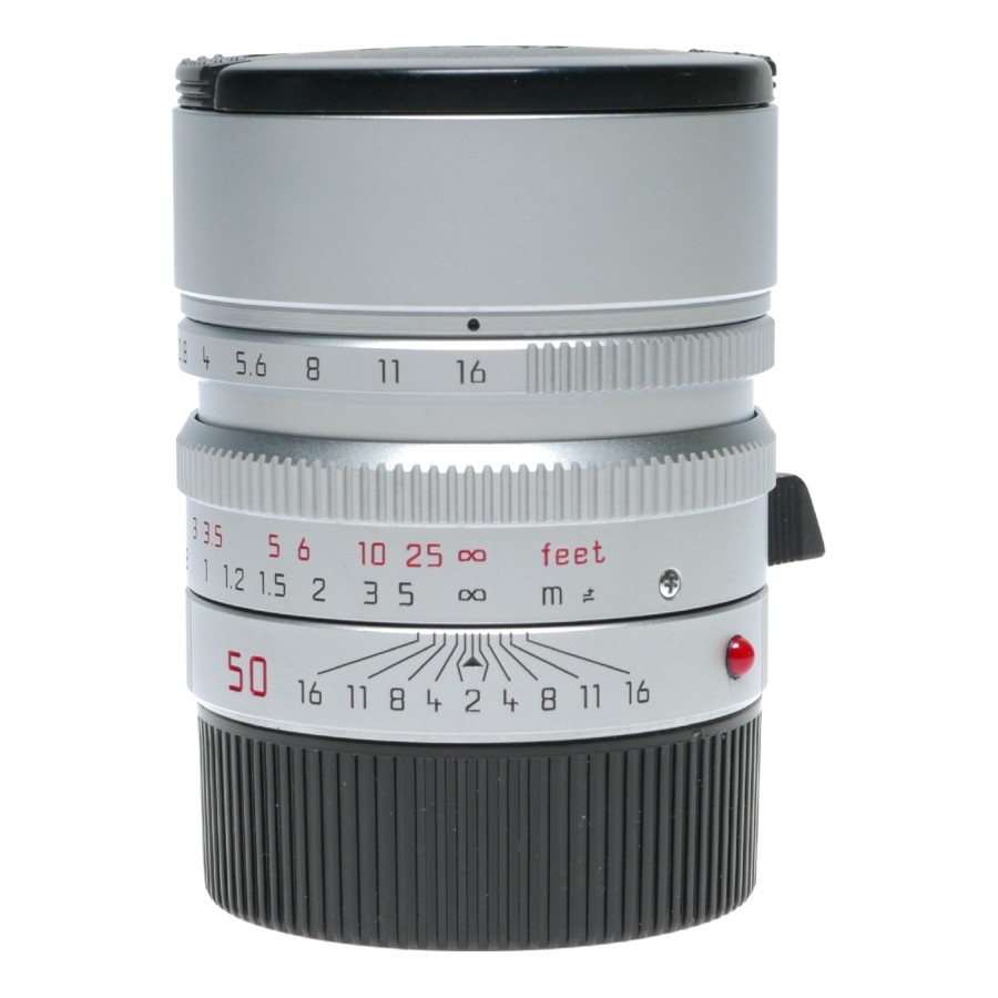 Pre-owned Leica Summilux-M 50mm f/1.4 ASPH., Silver, LNIB
