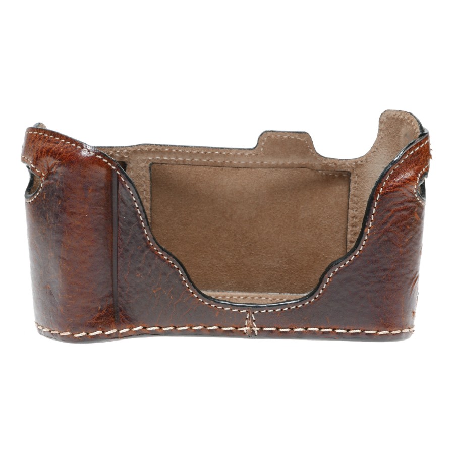 Pre-owned Luigi Half Case for Leica M (Typ 240), Brown