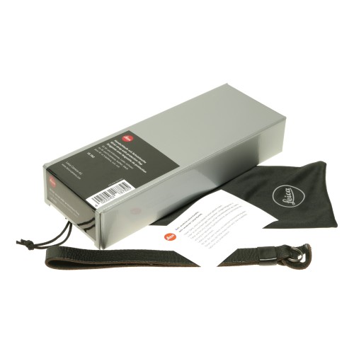 Pre-owned Leica Leather Wrist Strap, Black (18782)