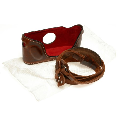 Pre-owned Luigi Half Case for Leica M3/M4/M6/M7, Brown