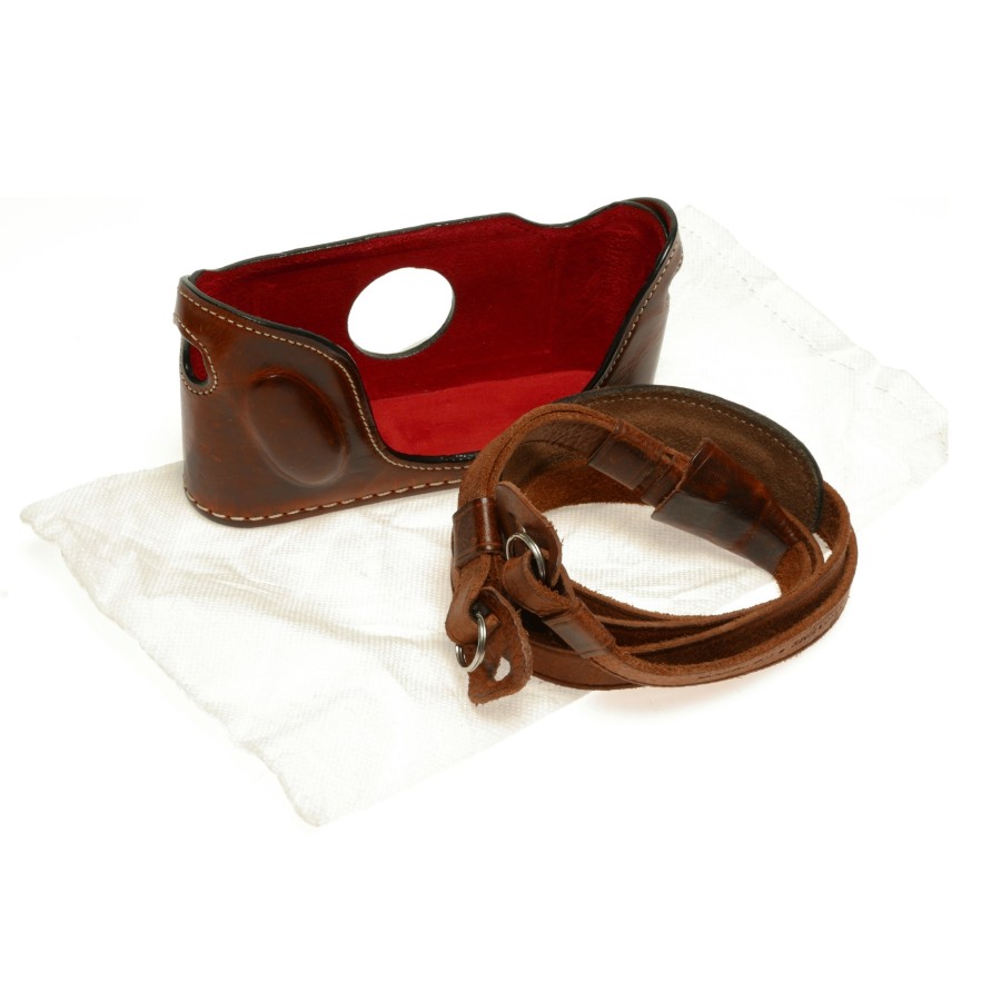 Pre-owned Luigi Half Case for Leica M3/M4/M6/M7, Brown