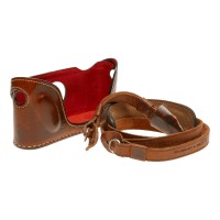 Pre-owned Luigi Half Case for Leica M3/M4/M6/M7, Brown