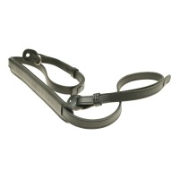 Pre-owned Leica Padded Leather Strap, Black (18575)