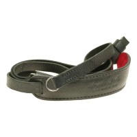 Pre-owned Luigi Leather Neck Strap for Leica M, Black
