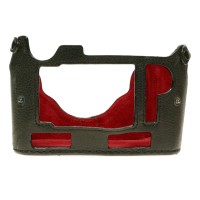 Pre-owned Luigi Leather Neck Strap for Leica M, Black
