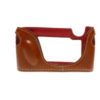 Pre-owned Luigi Half Case for Leica M, Light Brown