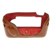 Pre-owned Luigi Half Case for Leica M, Light Brown