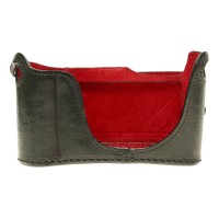 Pre-owned Luigi Half Case for Leica M, Black