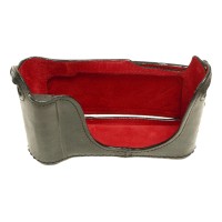 Pre-owned Luigi Half Case for Leica M, Black
