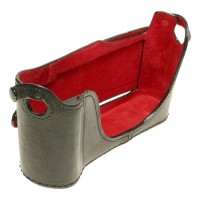 Pre-owned Luigi Half Case for Leica M, Black