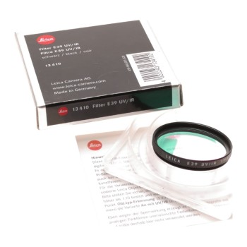 Leica 39mm UV/IR Filter Black 13410 fits Leica M8 Camera Lens PERFECT