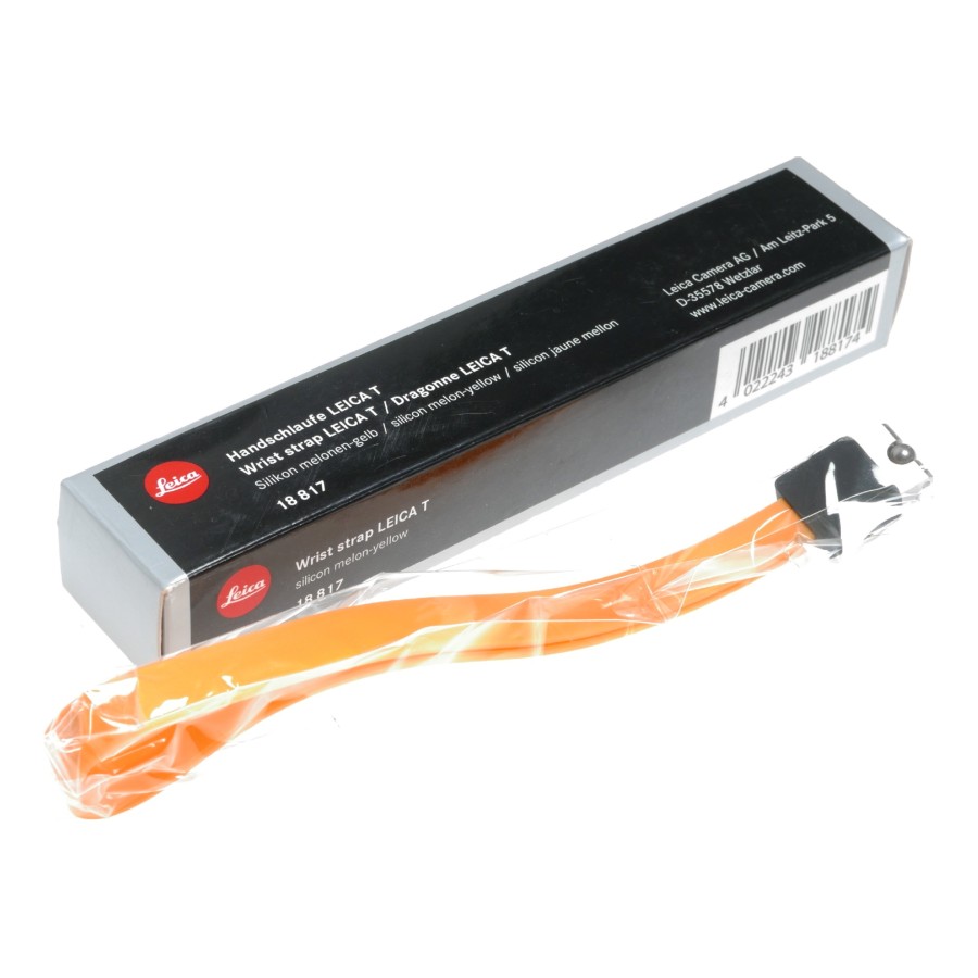 Pre-owned Leica T Wrist Strap, Yellow (18817)