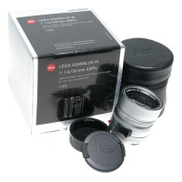 Pre-owned Leica Summilux-M 50mm f/1.4 ASPH., Silver (11892)