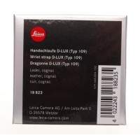 Pre-owned Leica D-Lux Wrist Strap, Cognac (18823)