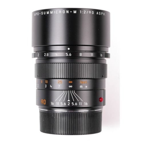 Pre-owned Leica APO-Summicron-M 90mm f/2 ASPH., Filter Pre-owned Leica APO-Summicron-M 90mm f/2 ASPH., Filter