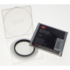 LEICA 13033 camera lens Filter UVa II E46 Black Boxed MINT E 46 Summilux 1.4/50