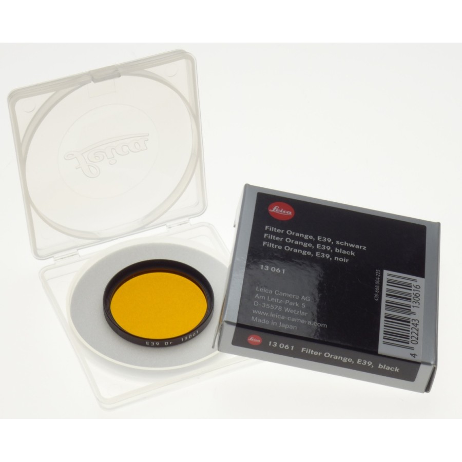 Pre-owned Leica E39 Orange Filter (13061) Pre-owned Leica E39 Orange Filter (13061)
