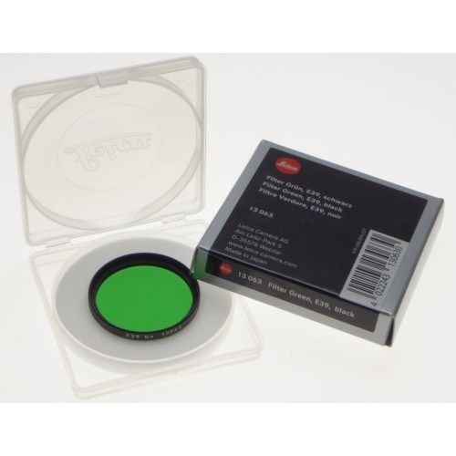 Pre-owned Leica E39 Green Filter (13063) Pre-owned Leica E39 Green Filter (13063)