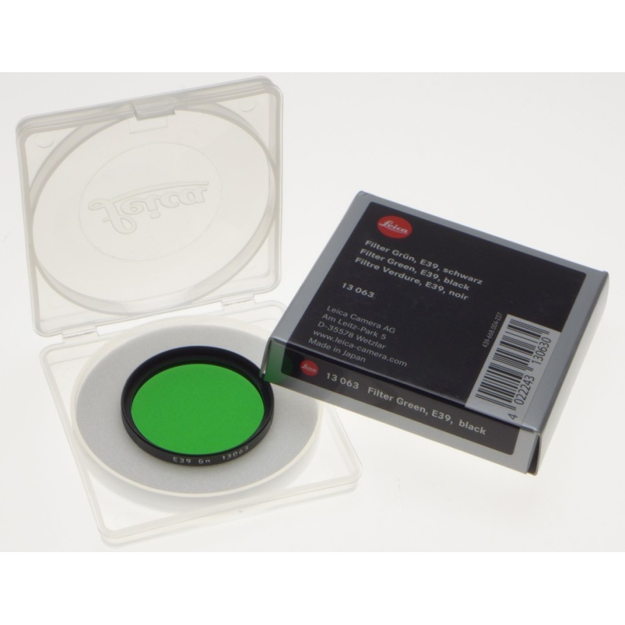 Pre-owned Leica E39 Green Filter (13063)