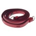 14457 Leica MINT Red leather camera strap for M10 M240 digital and analog camera