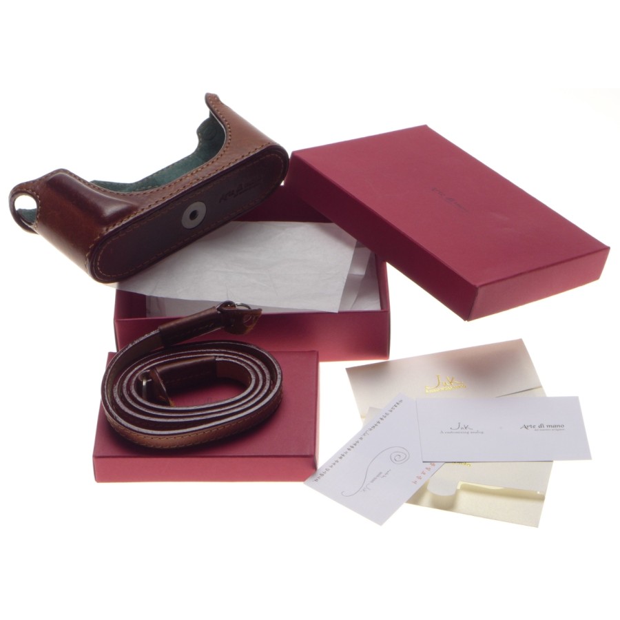 Pre-owned Arte di Mano Half Case for Leica M6/MP, Brown