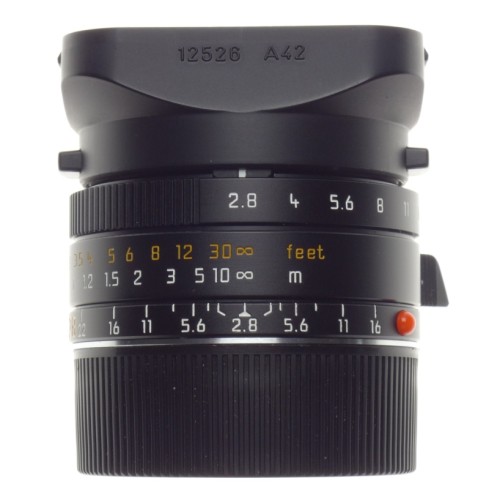 Pre-owned Leica Elmarit-M 28mm f/2.8 ASPH. (11606), Boxed Pre-owned Leica Elmarit-M 28mm f/2.8 ASPH. (11606), Boxed