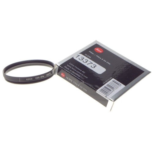 Pre-owned Leica E55 UVa Filter, Black (13373) Pre-owned Leica E55 UVa Filter, Black (13373)