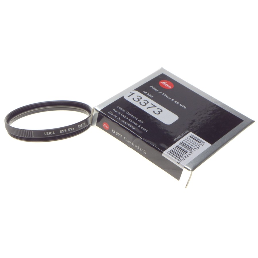 Pre-owned Leica E55 UVa Filter, Black (13373) Pre-owned Leica E55 UVa Filter, Black (13373)