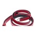 14457 Leica MINT RED leather camera strap for M10 digital and M3 analog camera