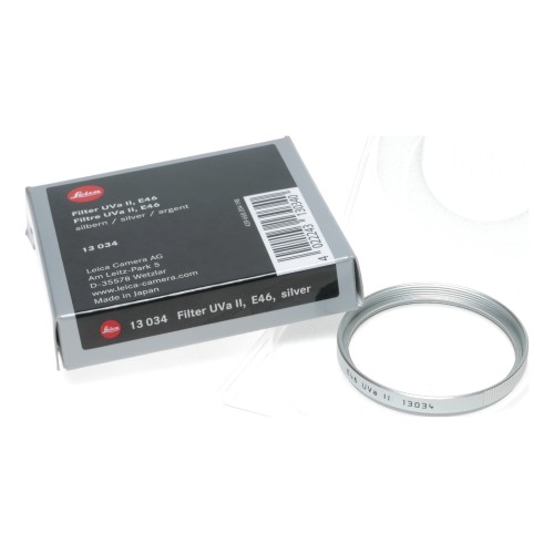 Pre-owned Leica E46 UVa II Filter, Silver (13034)