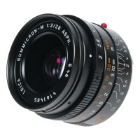 Pre-owned Leica Summicron-M 28mm f/2 ASPH., Black, Mint-