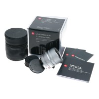 Pre-owned Leica Summilux-M 50mm f/1.4 ASPH., Silver, Boxed