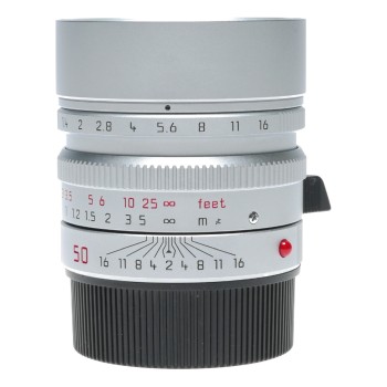 11892 Leica Summilux-M 50mm f/1.4 6 bit silver lens fits M240 M10-R 1.4/50