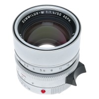 Pre-owned Leica Summilux-M 50mm f/1.4 ASPH., Silver, Boxed